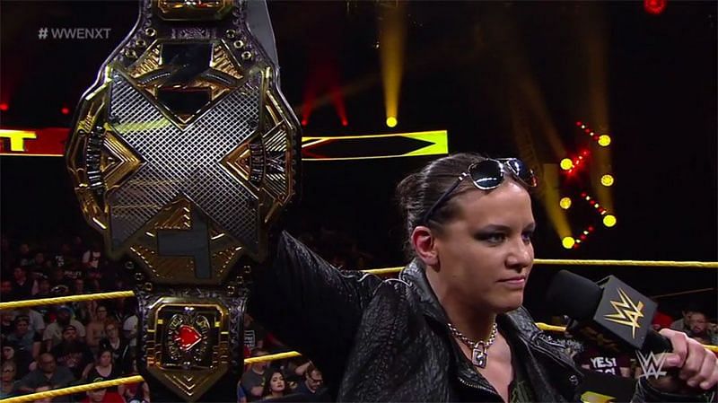 NXT women's champion.